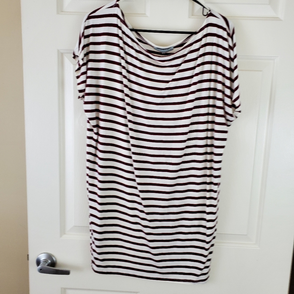 Emma's Closet Striped Tunic/Long T-Shirt